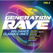 Front View : Various - GENERATION RAVE VOL. 5 - 90S DANCE CLASSICS ONLY (2CD) - Pink Revolver / 26424712
