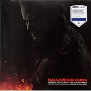 Front View : John Carpenter / Cody Carpenter / Daniel Davies - HALLOWEEN ENDS: OST -EXCLUSIVE BLUE MOON PHASE VIN (LP) - Sacred Bones / 00154838