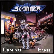 Front View : Scanner - TERMINAL EARTH (LTD. BLUE TRANSPARENT LP) - Roar! Rock Of Angels Records Ike / ROAR 2405LP