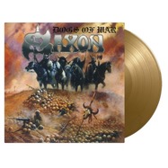 Front View : Saxon - DOGS OF WAR (goldLP) - Music On Vinyl / MOVLP3570