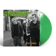 Front View : Green Day - WARNING (FLUORESCENT GREEN VINYL) (LP) - Reprise Records / 9362485711