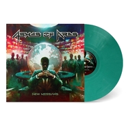 Front View : Ashes Of Ares - NEW MESSIAHS (DARK GREEN VINYL) - Rock Of Angels Records / 2973633ANG