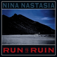 Front View : Nina Nastasia - RUN TO RUIN (DARK BLUE LP) - Touch & Go / 00169812