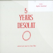 Front View : Various Artists mixed by Loco Dice - 5 YEARS DESOLAT (CD) - Desolat / DESOLATMIX001