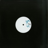 Front View : Kabaka - LADIEU EP (HAND-STAMPED WHITE LABEL) - Blue Night Jungle / BNJ001