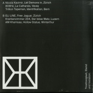 Front View : Various Artists - SCHWARZE SCHWEIZ / SUISSE SOMBE / SVIZZERA SCURA PT.1 - Lux Rec / LXRC39