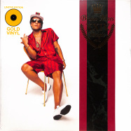 Front View : Bruno Mars - 24K MAGIC (LTD GOLD LP) - Atlantic / 7567864125