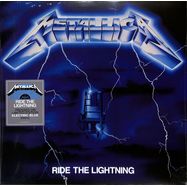 Front View : Metallica - RIDE THE LIGHTNING (LTD. REM. 2016 CLEAR BLUE 1LP) - Mercury / 5572584