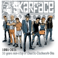 Front View : Skarface - 1991-2021-30 YEARS NON-STOP OF..(LTD. COL.LP) (LP) - Sunny Bastards / SBLP 149C