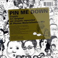 Front View : Pin Me Down - CRYPTIC - Kitsune071
