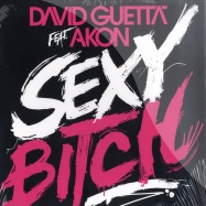 Front View : David Guetta feat. Akon - SEXY BITCH (BLACK VINYL) - Virgin / 3078661