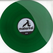 Front View : The Glitz - GLUE EP (GREEN VINYL, NIC FANCIULLI RMX) - Material Series / Material019