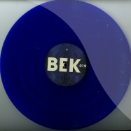 Front View : Slam - MINOR INTERRUPTION (BLUE TRANSPARENT VINYL) - Bek Audio / BEK019