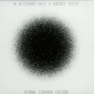 Front View : In Aeternam Vale / Bronze Teeth - VERNAL EQUINOX EDITION (BLACK VINYL) - Khemia / K001