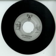 Front View : DJ Beatattack - GET TOGETHER / NON DARK RAIN (7 INCH) - Dope Yellow / dy-004