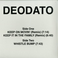 Front View : Deodato - KEEP ON MOVIN / KEEP IT IN THE FAMILY (REMIX) - Groovin / GRWB1205