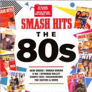 Front View : Various Artists - SMASH HITS - THE 80S (LTD RED 180G 2LP) - Rhino / 9029519572