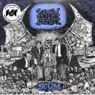 Front View : Napalm Death - SCUM Blue Sleeve (Black Vinyl) - Earache / 1090033ECR_indie