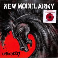 Front View : New Model Army - UNBROKEN (RED COL LP / GTF) - Earmusic / 0219184EMU_indie