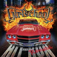 Front View : Girlschool - HIT AND RUN-REVISITED (Red LP) - Silver Lining / 502173237683