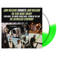 Front View : John Williams - JOHN WILLIAMS CONDUCTS JOHN WILLIAMS - THE STAR WARS (half green, half white 2LP) - MUSIC ON VINYL / MOVATH415
