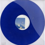 Front View : Pole - STEINGARTEN REMIXES PART 3 (BLUE VINYL) - Scape 49