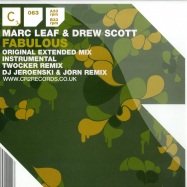 Front View : Marc Leaf & Drew Scott - FABULOUS - Cr2 Records / 12c2063