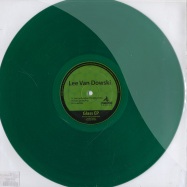 Front View : Lee Van Dowski - GLASS EP / THE GLITZ RMX (GREEN COLOURED VINYL) - Material Series / Material013