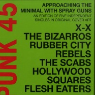 Front View : Various Artists - PUNK 45 - APPROACHING THE MINIMAL WITH SPRAY GUNS (5X7 INCH BOX) - Soul Jazz Records / SJR408