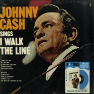 Front View : Johnny Cash - I WALK THE LINE (180G LP +  COLOURED 7 INCH) - Glamourama Records / 012660155