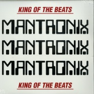 Front View : Mantronix - KING OF THE BEATS (1985-1988) (LTD RED & WHITE 2LP) - Traffic / TEG76536CLP