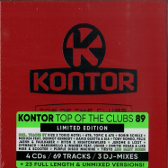 Front View : Various - KONTOR TOP OF THE CLUBS VOL.89 (4CD) - Kontor Records / 1025925KON