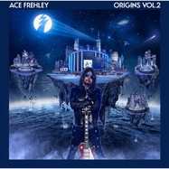 Front View :  Ace Frehley - ORIGINS VOL.2 XMAS EDITION (2LP) (TRANS RED AND TRANS GREEN) - Mnrk Music Group / 783688