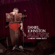 Front View : Daniel Johnston - ALIVE IN NEW YORK CITY (WHITE LP) - Joyful Noise Recordings / 00161287