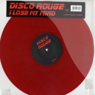 Front View : Disco Rouge - I LOST MY MIND RED VINYL - TUNNEL020