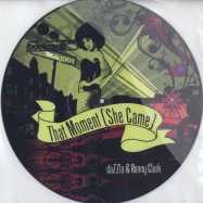 Front View : Dazzla & Ronny Clark - THAT MOMENT / SHE CAME (PIC DISC) - Bootcamp Silver / BCS1001