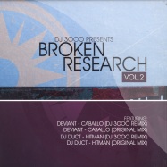 Front View : Deviant / DJ Duct - BROKEN RESEARCH 2 (DJ 3000 REMIXES) - Motech / mot024