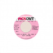 Front View : Foxy Brown - LOVE IS WHERE YOU FIND IT (7 INCH) - Dug Out PO 8219 / 60940