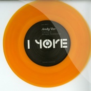 Front View : Andy Vaz - 7INCHES OF STRAIGHT VACATIONING (LTD 7INCH CLEAR ORANGE VINYL) - Yore Records / YRE-000/7