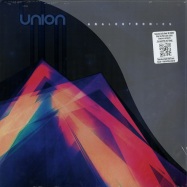 Front View : Union - ANALOGTRONICS (2X12 CLEAR BLUE/PINK VINYL + MP3) - Fat Beats Records / fb5144-1