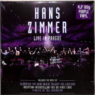 Front View : Hans Zimmer - LIVE IN PRAGUE (PURPLE 180G 4LP) - Eagle Rock / 0879975