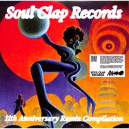 Front View : Various Artists - SOUL CLAP RECORDS: 11TH ANNIVERSARY REMIX COMPILATION (LP) - Soul Clap Records / SCRLP08