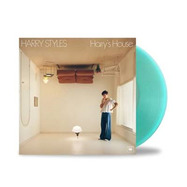 Front View : Harry Styles - HARRYS HOUSE (LP, GREEN VINYL) - Columbia / 19658700421