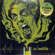 Front View : Richard Band - RE-ANIMATOR (Yellow & Green Swirl Vinyl) - Waxwork / WW1