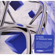 Front View : Various Artists - SNGWAX04 THREE YEARS ANNIVERSARY (CLEAR / WHITE / BLUE 2LP) - Sengiley Wax / SNGWAX04