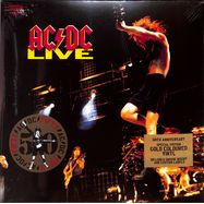 Front View : AC/DC - LIVE / GOLD VINYL (2LP) - Sony Music Catalog / 19658834561