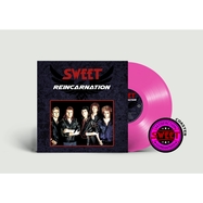 Front View : Sweet - REINCARNATION (LTD PINK VINYL+COASTER) (LP) - Metalville / 2919433MV