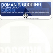 Front View : Doman & Gooding feat. Dru & Lincoln - RUNNING PART 1 - Positiva / 12tiv281