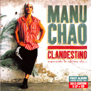 Front View : Manu Chao - CLANDESTINO (2X12 LP + CD) - Because / BEC5161605