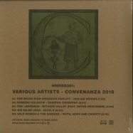 Front View : Various Artists - CONVENANZA 2018 (LP) - Hoga Nord Rekords / HNRBS001